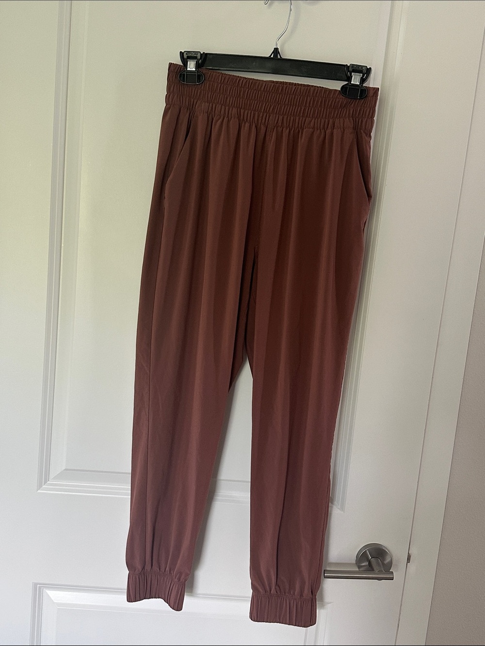 Vuori Rust-Colored Track Joggers